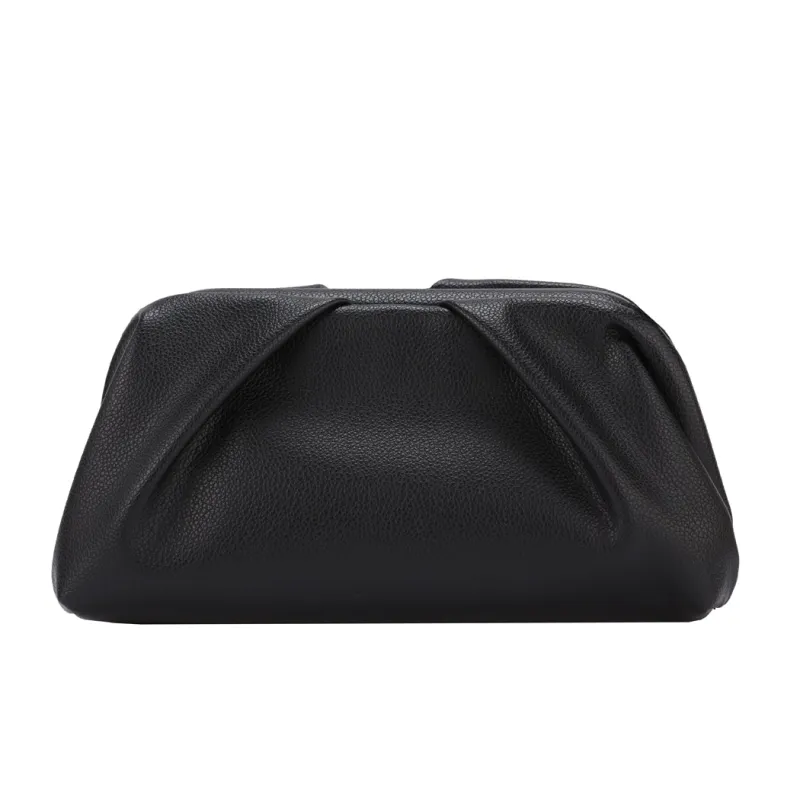 Frame Clutch – Black Pebble made by ELA