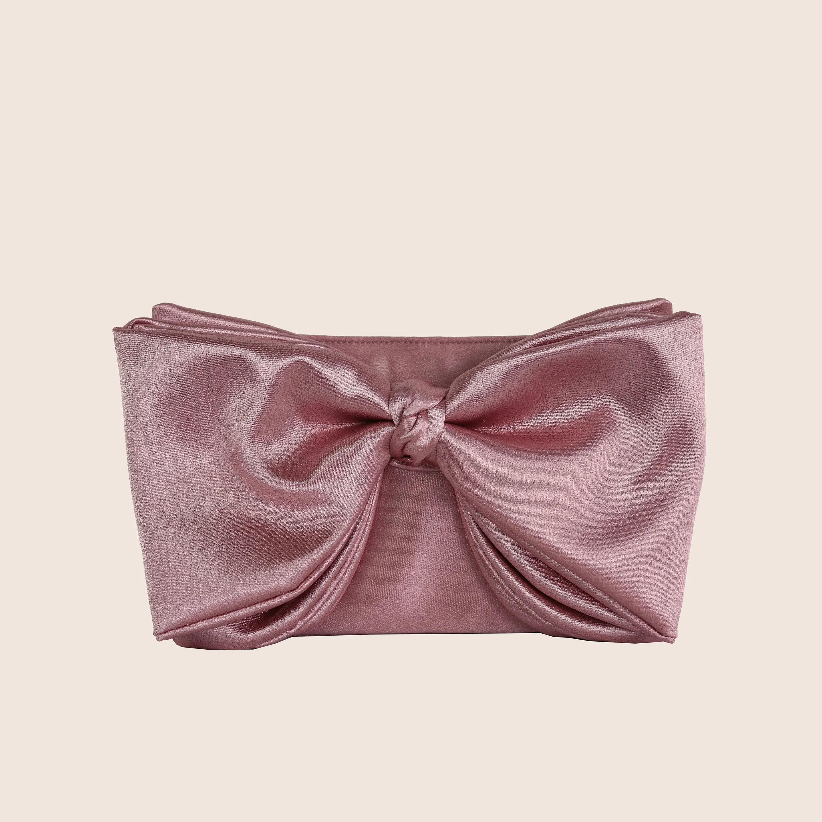 ela x Jillian Harris - Bow Clutch - Pink sold by ELA