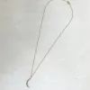 Crescent Moon with Cable Chain Necklace - SAMPLE SALE sold by ELA