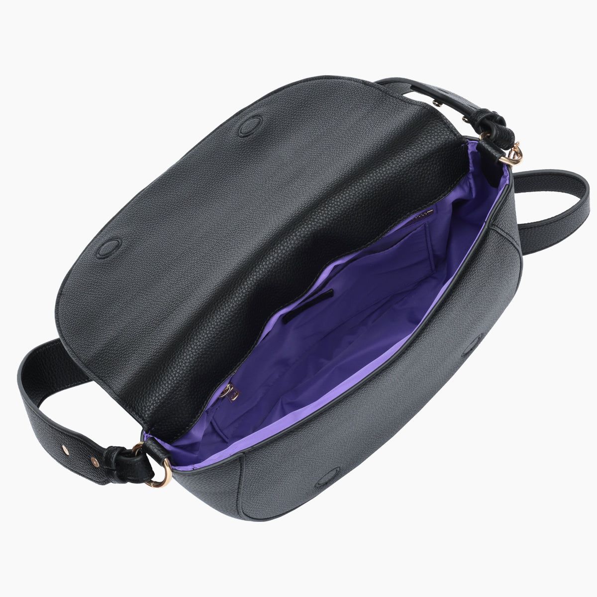 Saddle Bag - Black Pebble sold by ELA product image thumbnail 6