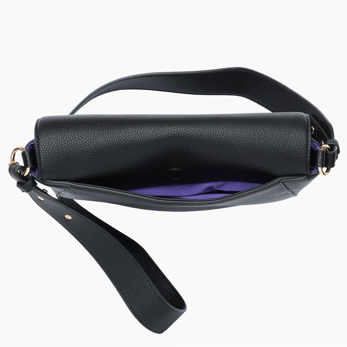 Saddle Bag - Black Pebble sold by ELA product image thumbnail 5