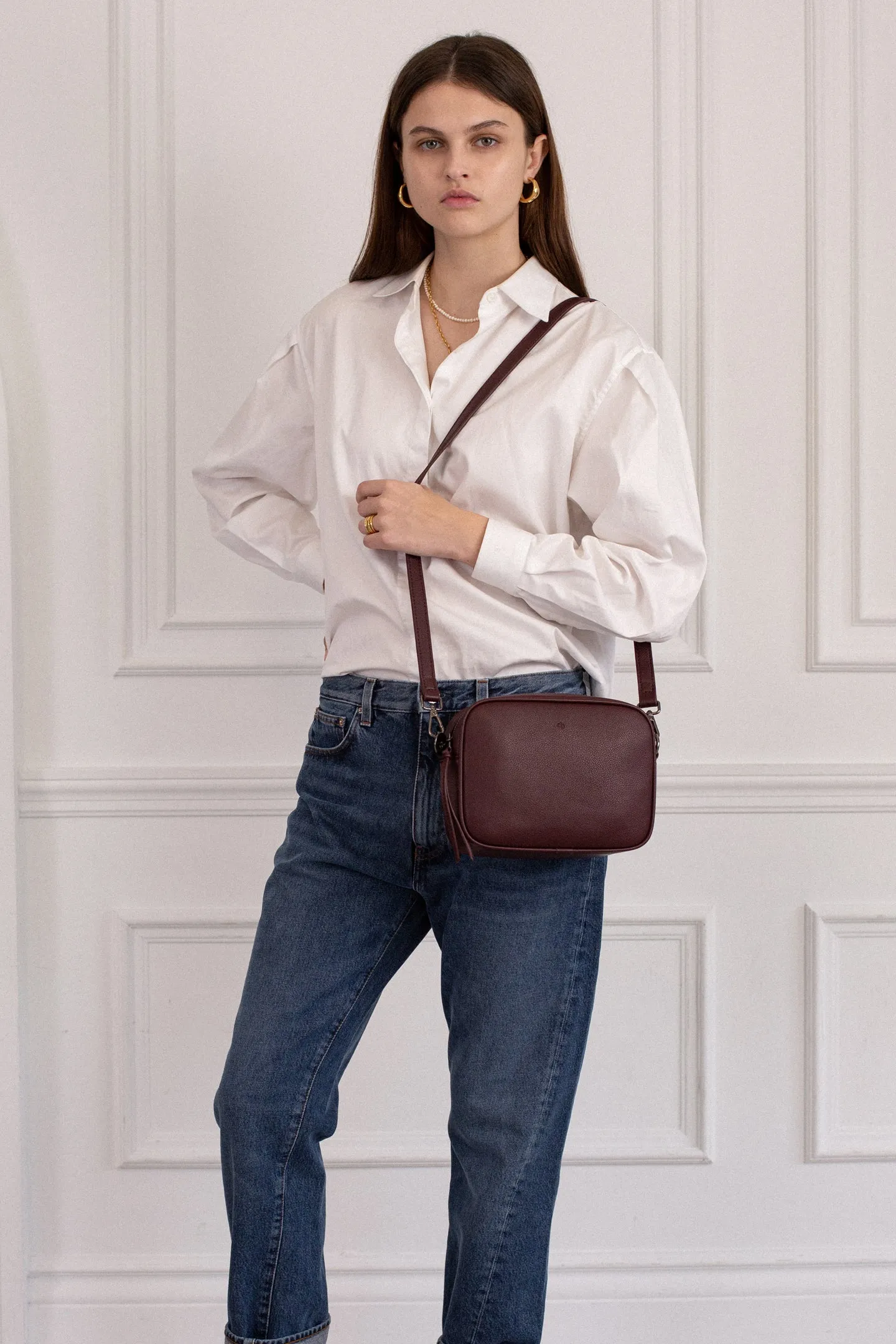 Muse Bag - Merlot Pebble sold by ELA product image thumbnail 3