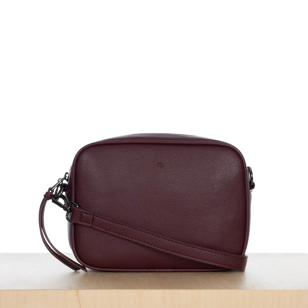 Muse Bag - Merlot Pebble sold by ELA