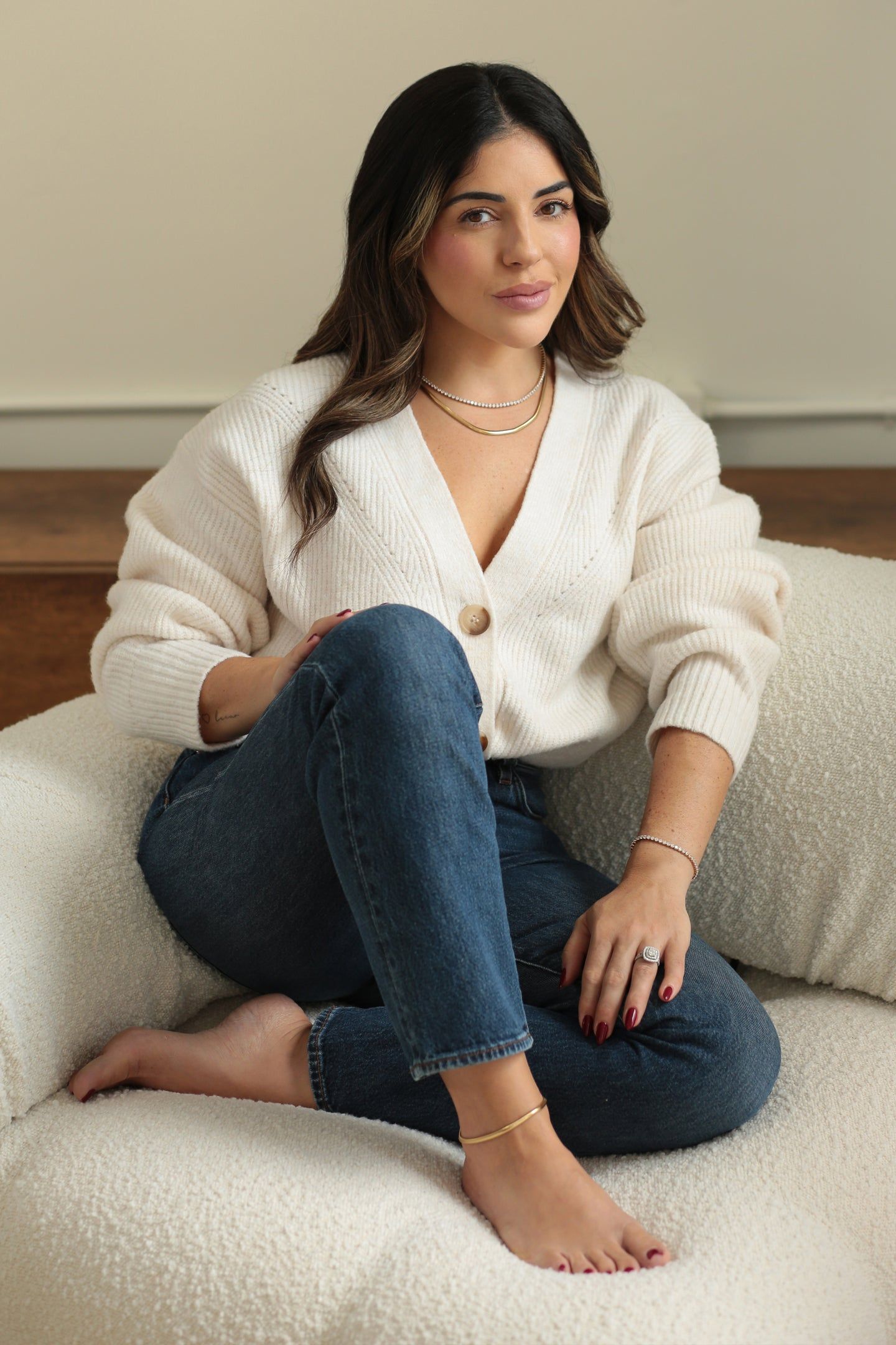 ela x Vanessa Giuliani ~ Bold Tennis Chain Bracelet sold by ELA product image thumbnail 4