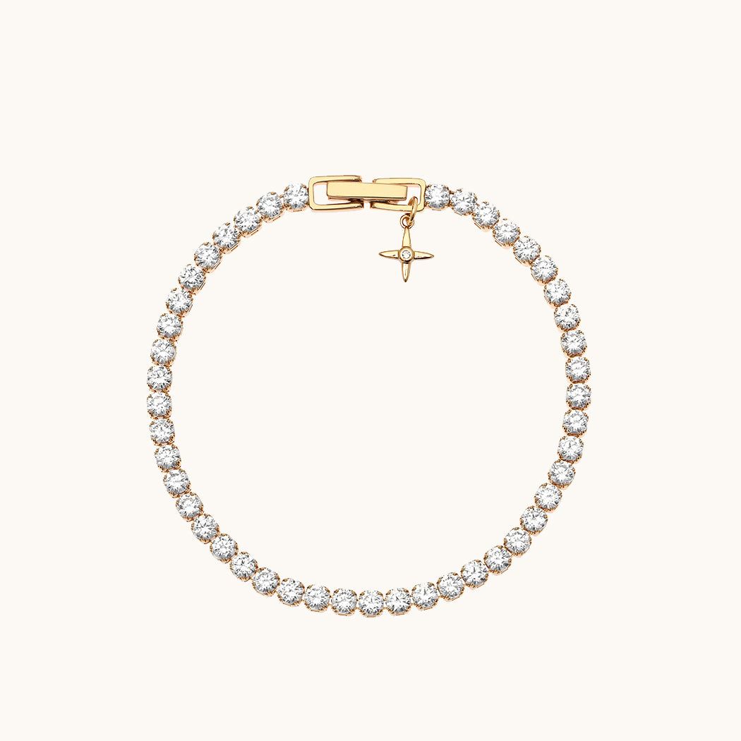 ela x Vanessa Giuliani ~ Bold Tennis Chain Bracelet sold by ELA