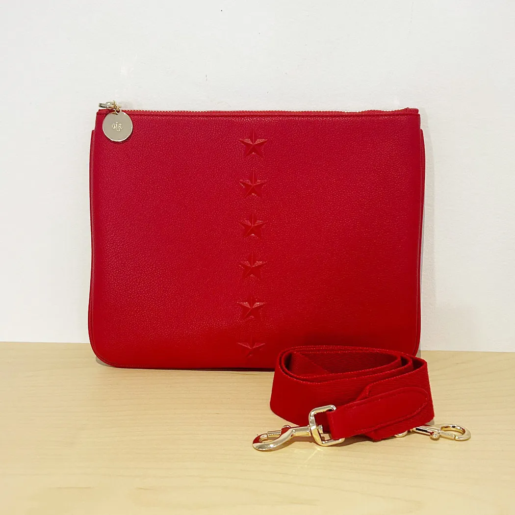 Pouch with Strap - Red Sample Sale sold by ELA