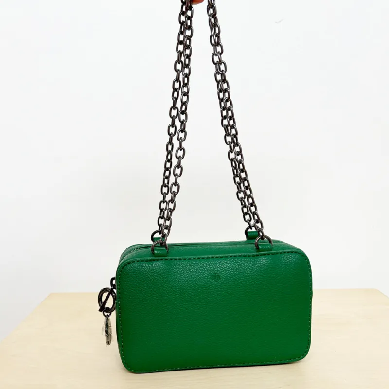 Micro Bag with Chain - Lilypad Pebble Sample Sale sold by ELA
