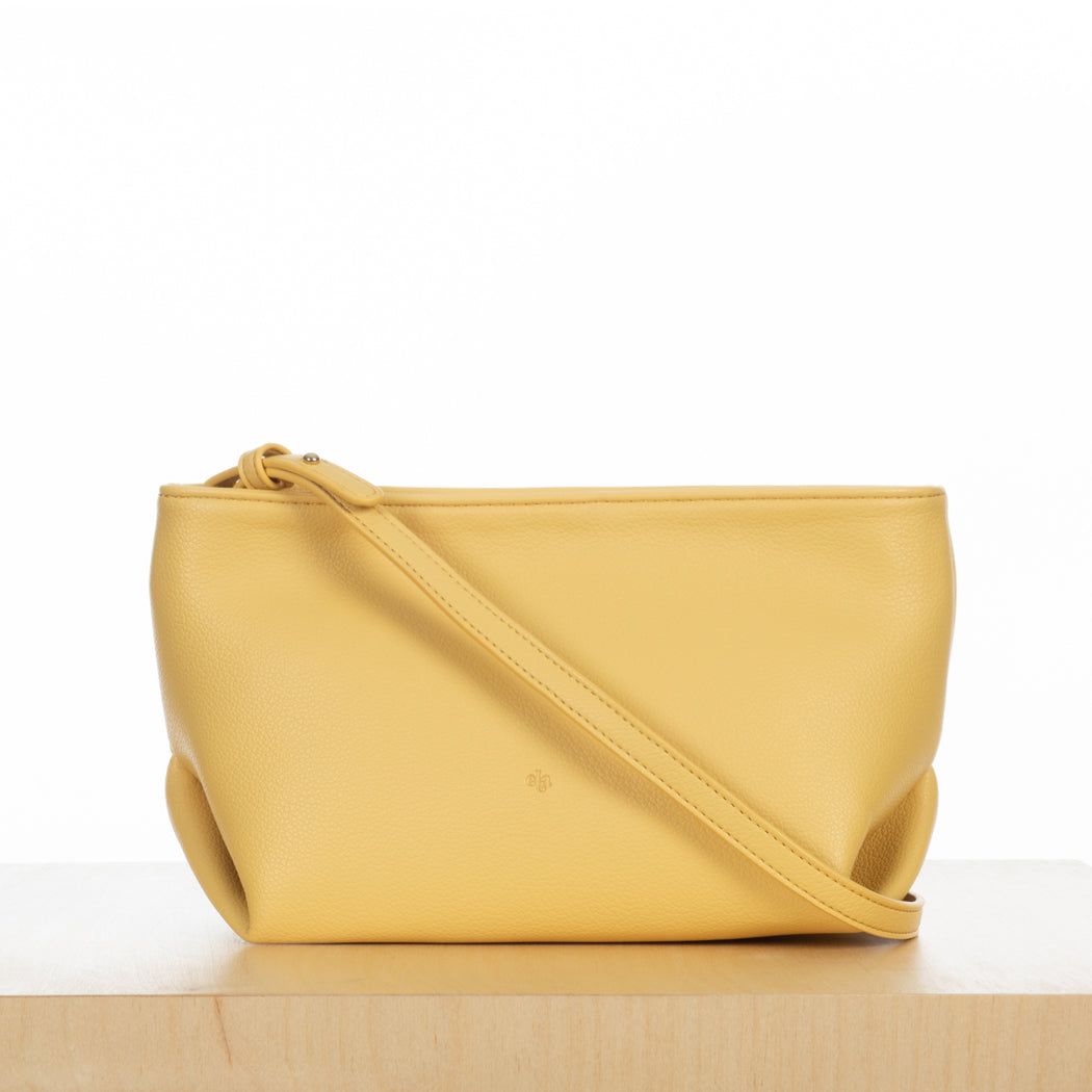 Fiona Bag – Yellow Pebble sold by ELA