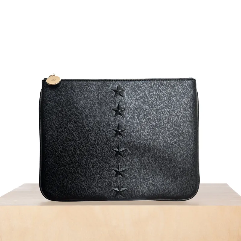 Star Editor's Pouch - Black Pebble sold by ELA