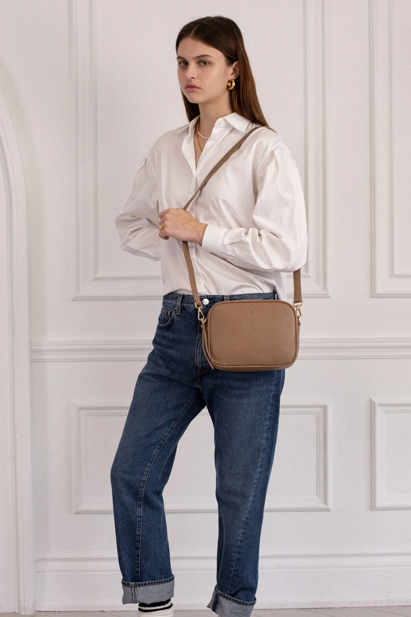 Muse Bag - Cappuccino Pebble sold by ELA product image thumbnail 2