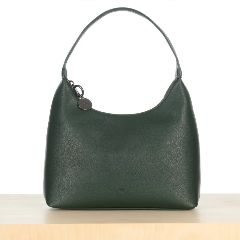 Marlo Bag - Forest Green Pebble made by ELA