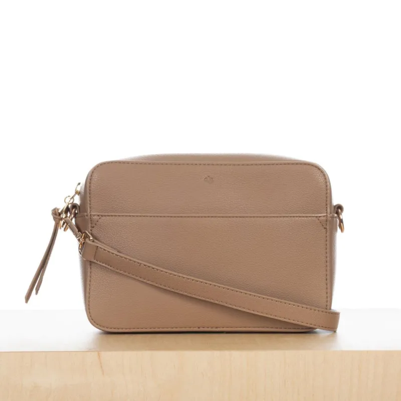 Bloom Bag – Cappuccino Pebble sold by ELA