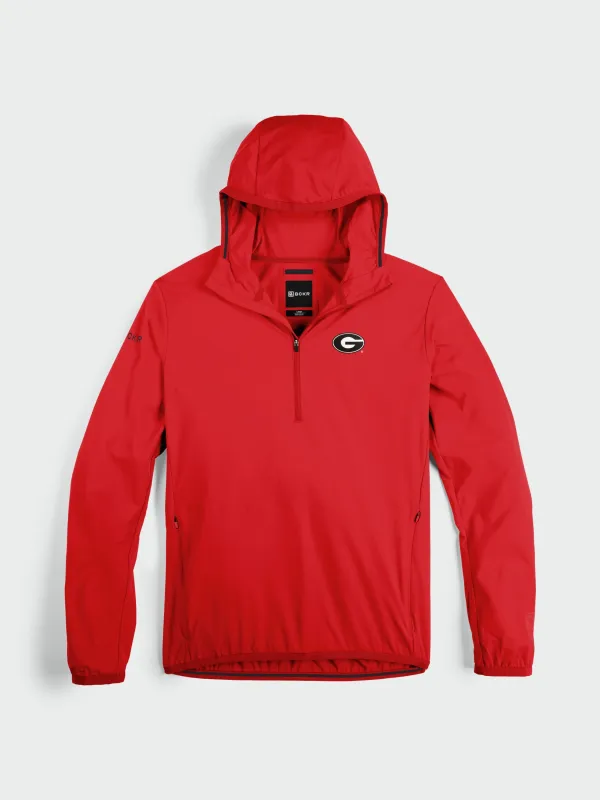 Cool One UPF Pullover / Georgia Bulldogs / Red made by BCKR