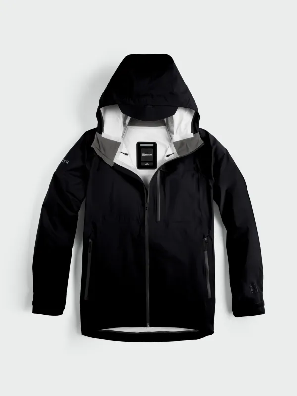 Dry One Waterproof Coat / BCKR Core / Onyx Black made by BCKR