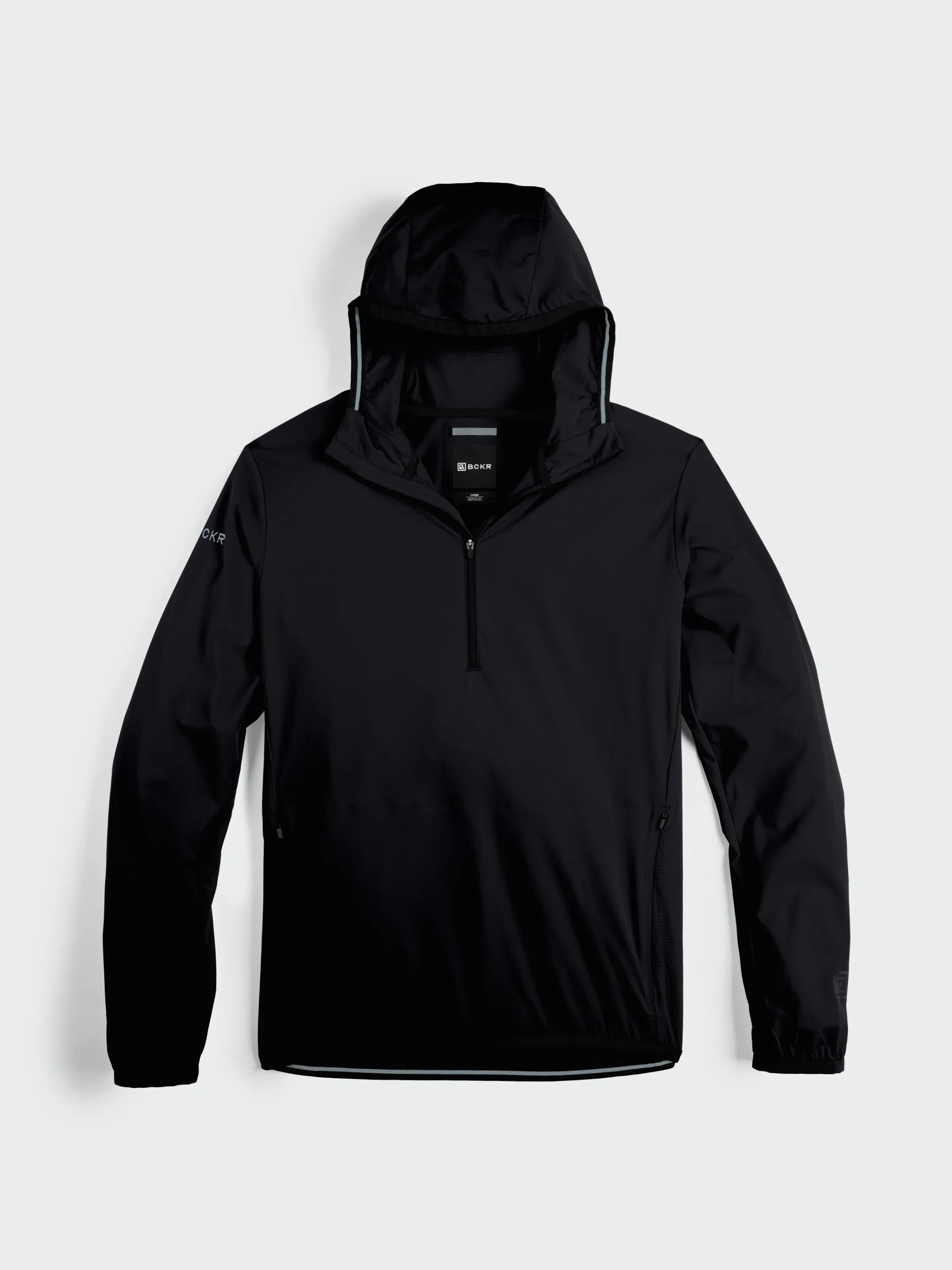 Cool One UPF Pullover / BCKR Core / Onyx Black sold by BCKR