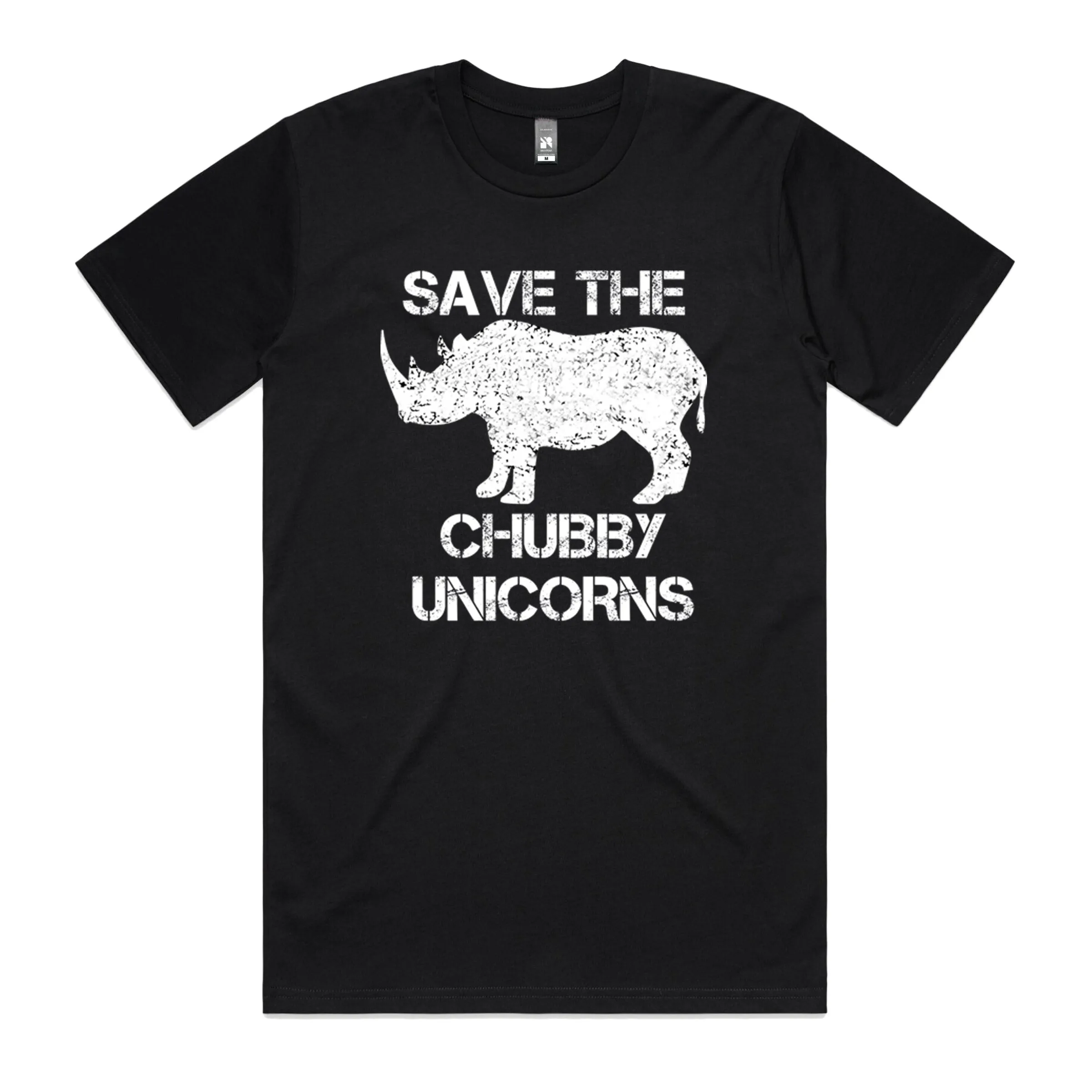 Chubby Unicorn T-Shirt sold by Dr. Moose product image thumbnail 2