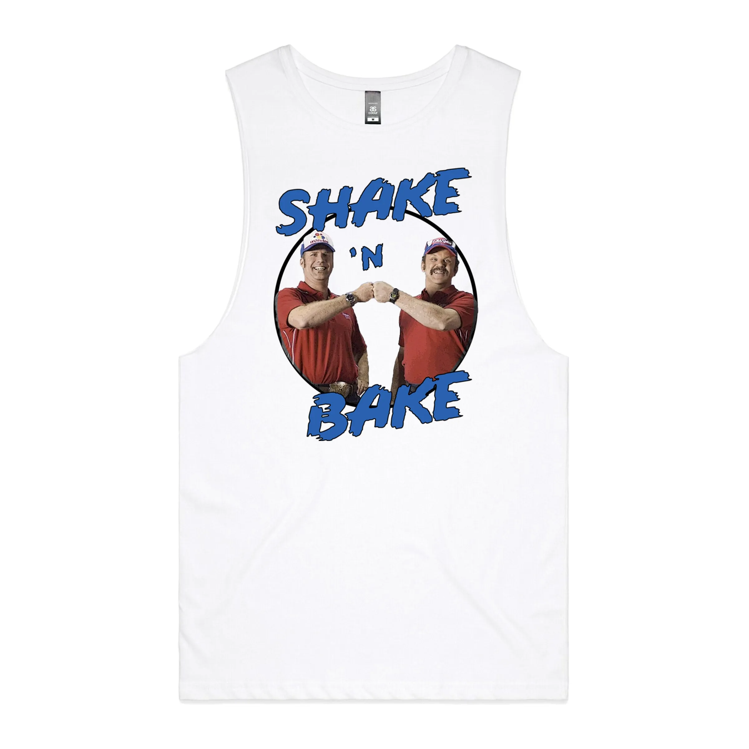 Shake n Bake Muscle Tee sold by Dr. Moose