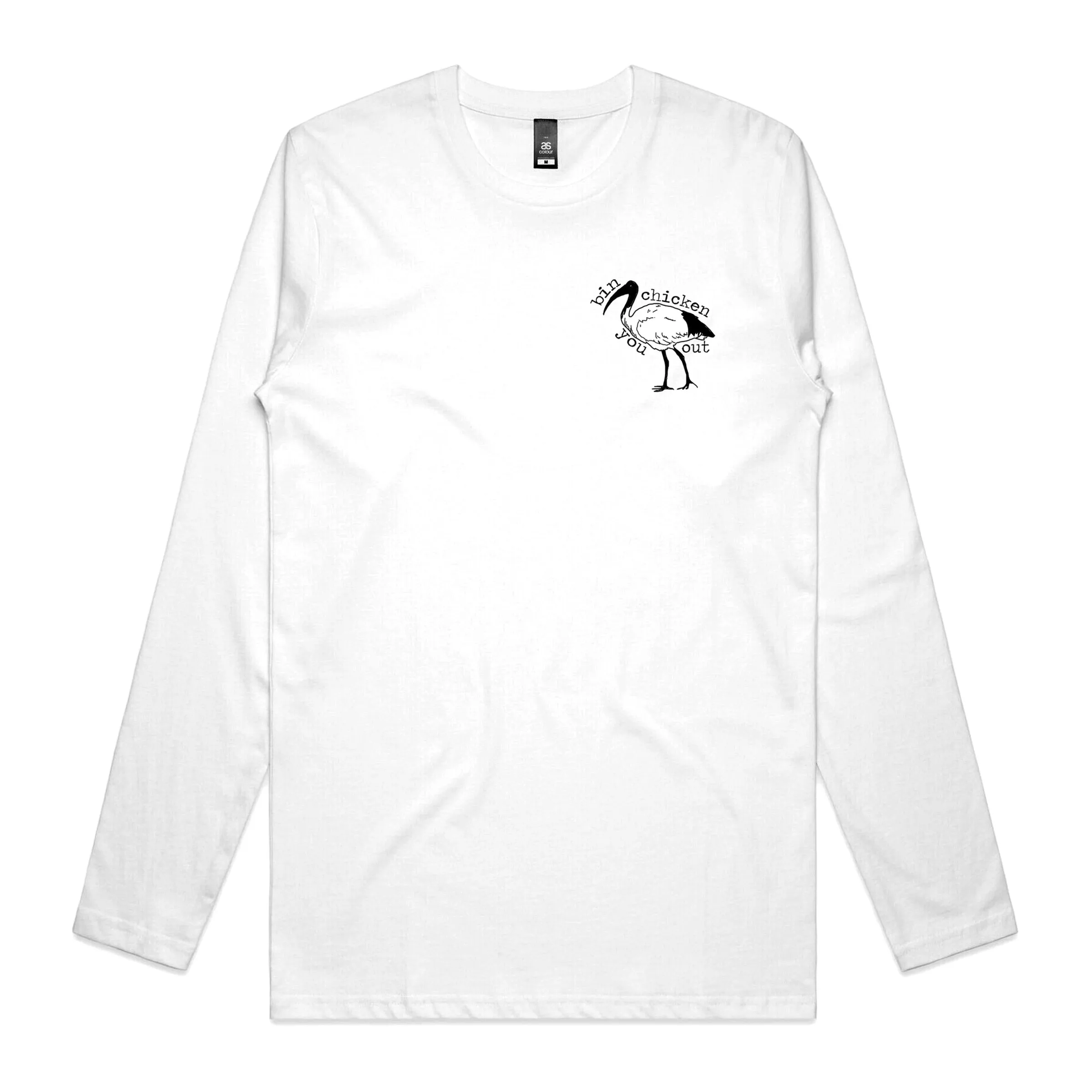 Bin Chicken You Out Longsleeve sold by Dr. Moose
