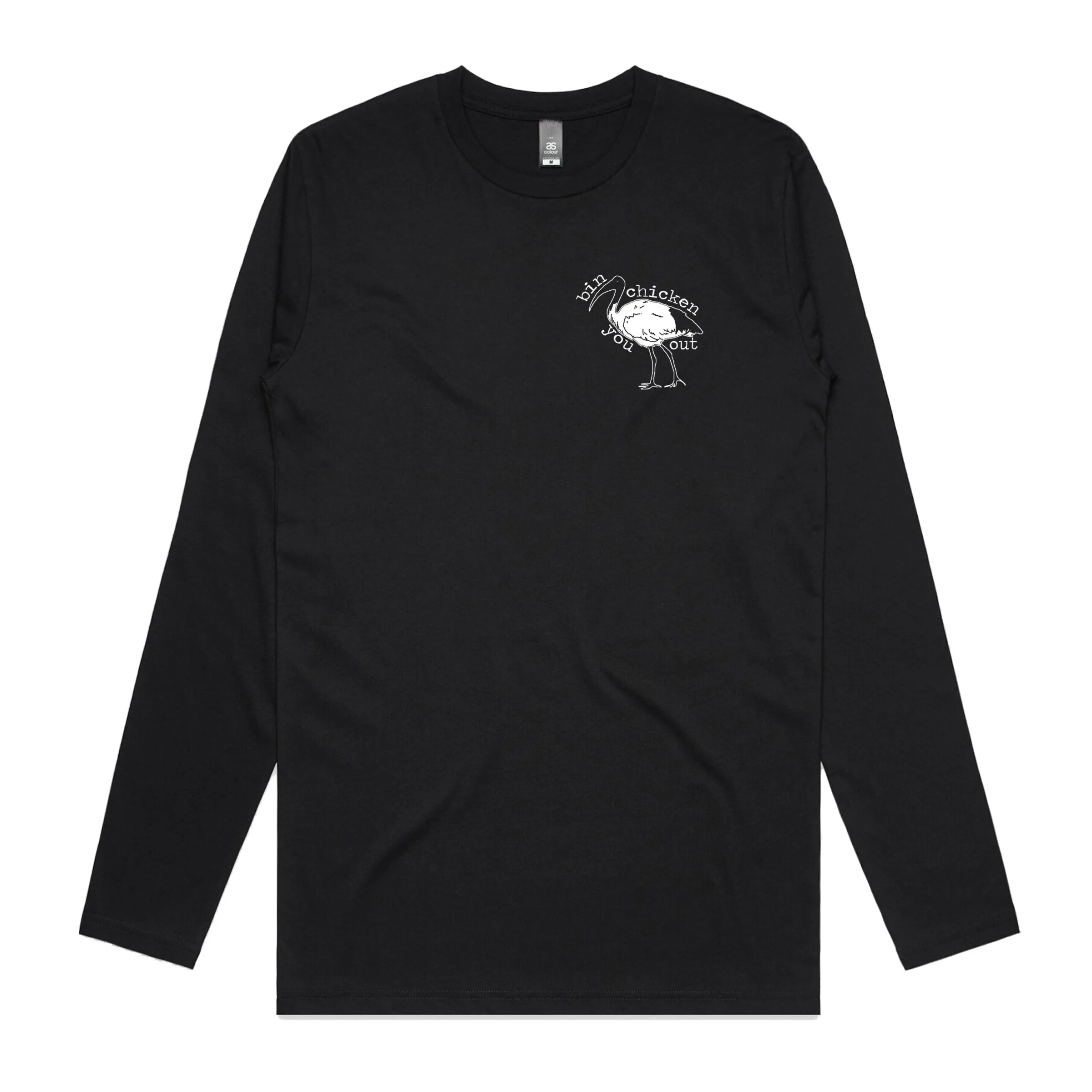 Bin Chicken You Out Longsleeve sold by Dr. Moose product image thumbnail 2