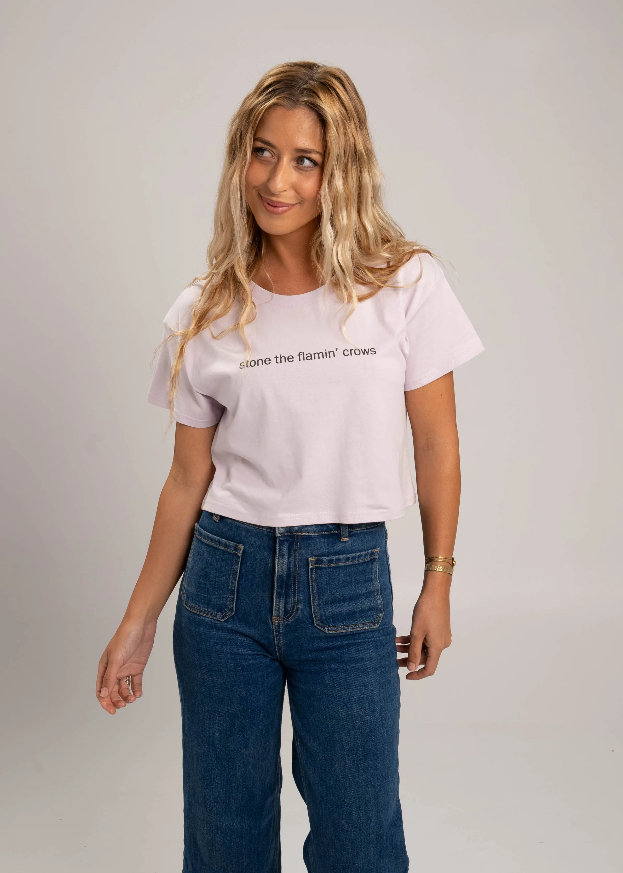 Stone The Flamin' Crows Crop sold by Dr. Moose product image thumbnail 3