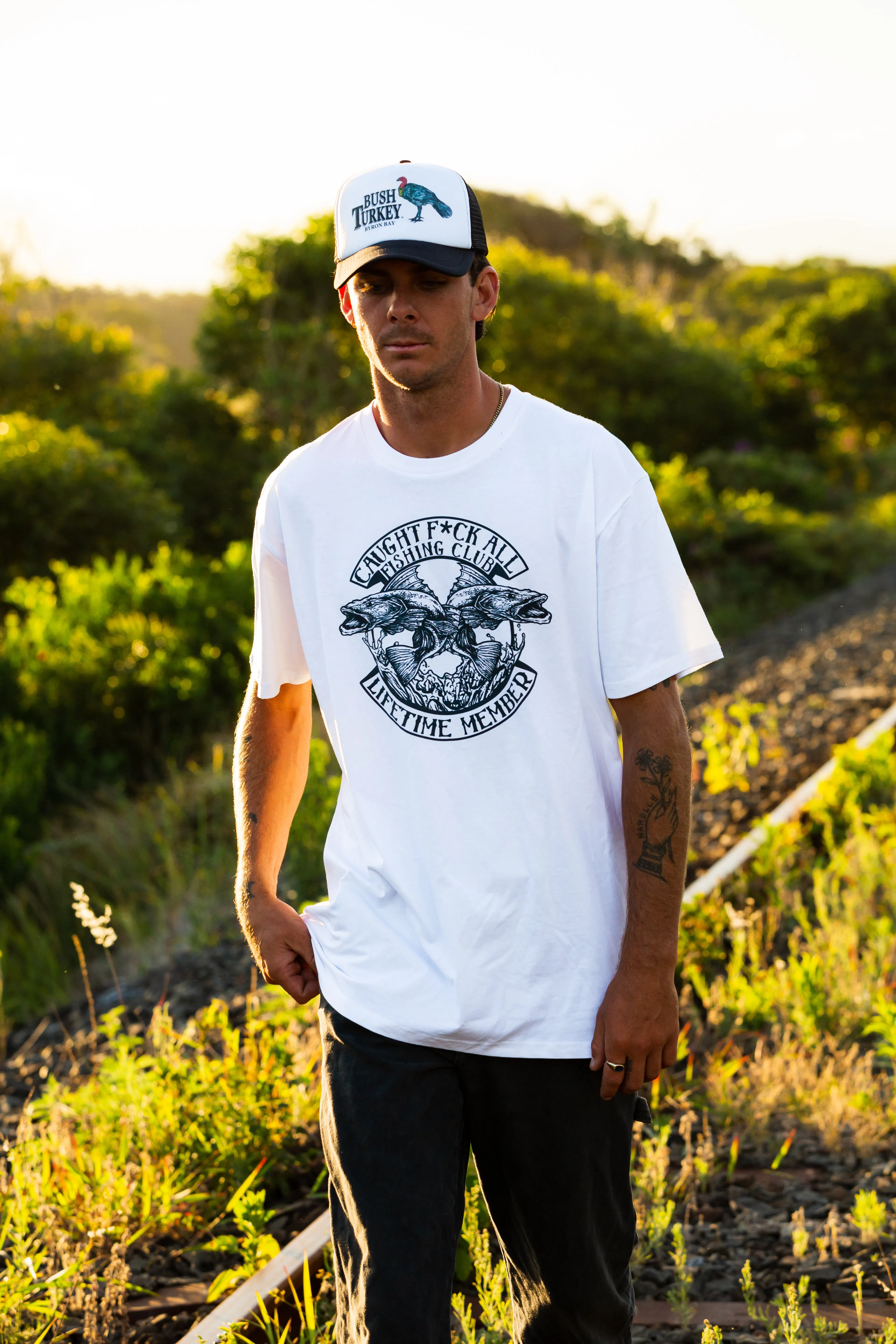 F All Fishing T-Shirt sold by Dr. Moose