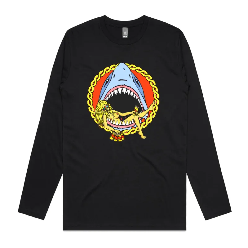 Shark Girl Longsleeve sold by Dr. Moose