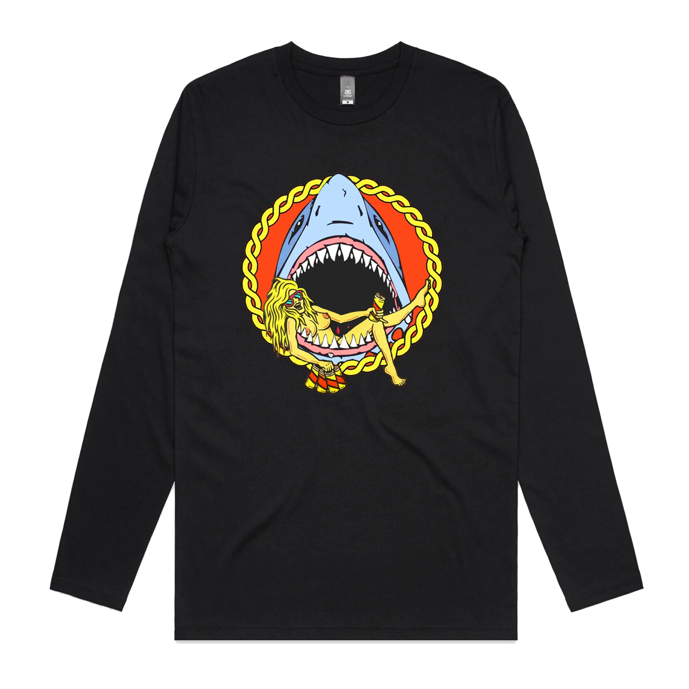 Shark Girl Longsleeve sold by Dr. Moose