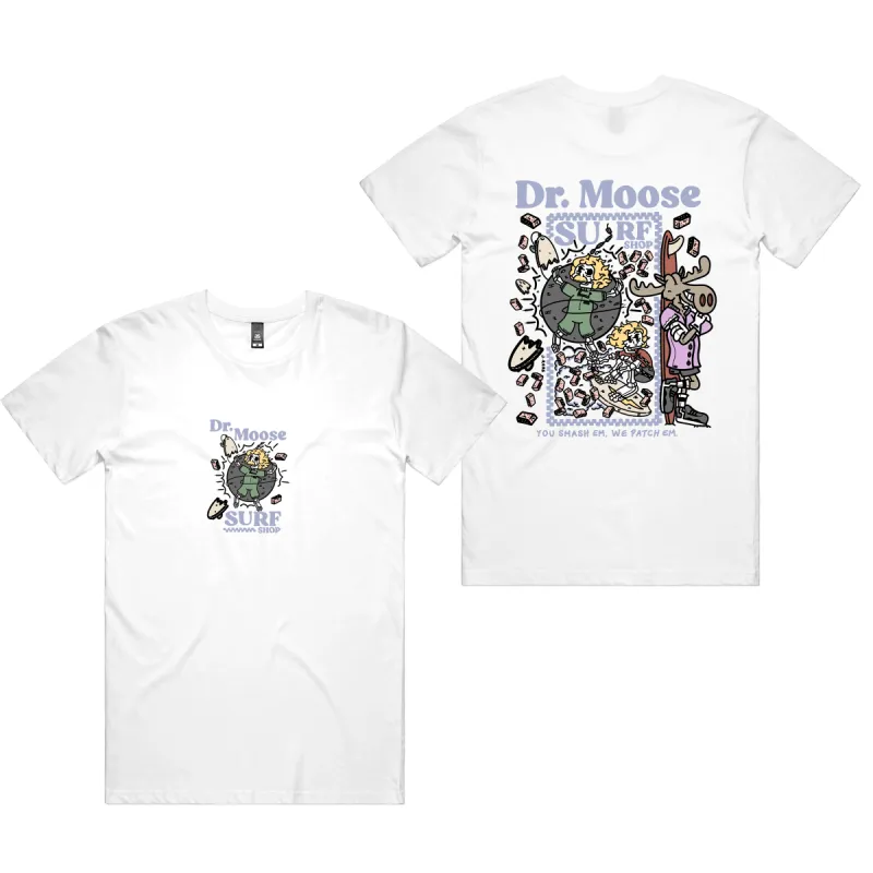 Dr.Moose Surf Shop T-Shirt sold by Dr. Moose