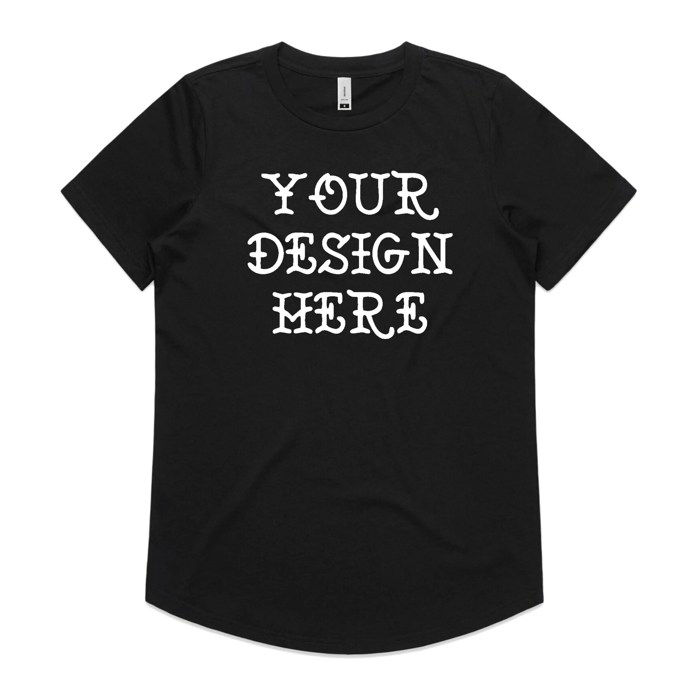 SIMPLE Custom Women's Tee sold by Dr. Moose product image thumbnail 2