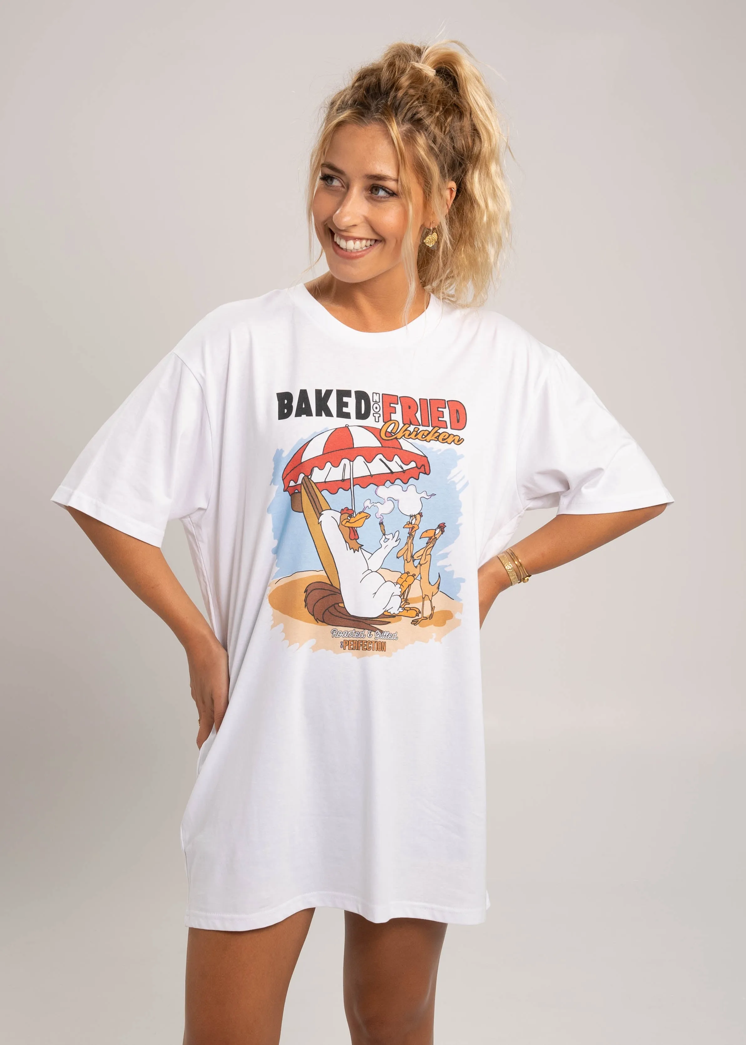 Baked Not Fried T-Shirt sold by Dr. Moose product image thumbnail 4