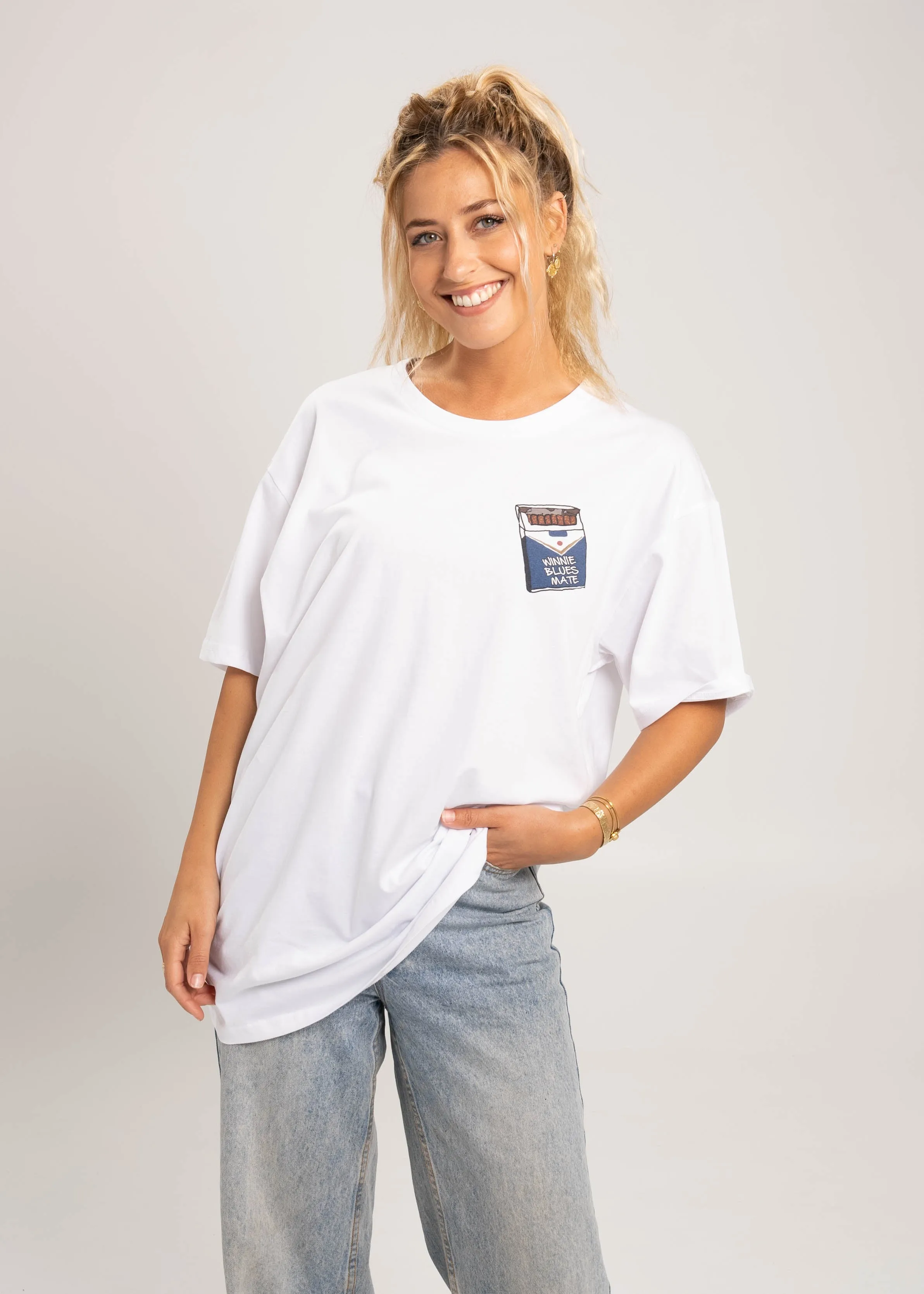 Winnie Blues Mate T-Shirt sold by Dr. Moose product image thumbnail 2