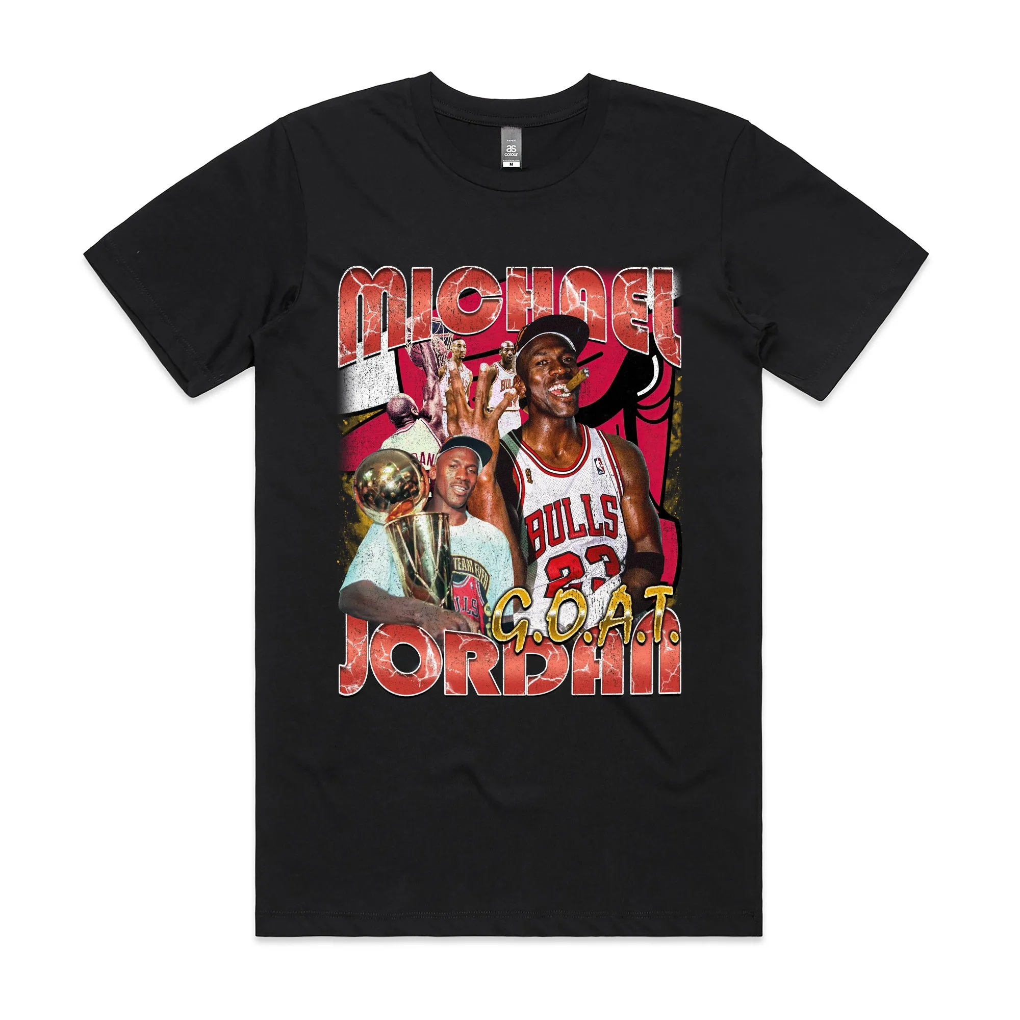 Jordan GOAT Vintage T-Shirt sold by Dr. Moose product image thumbnail 3