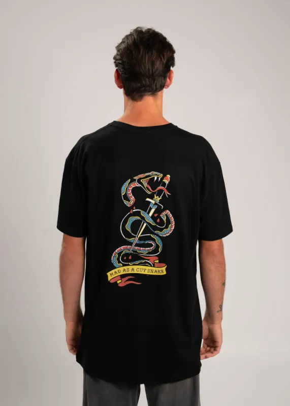Mad as a Cut Snake T-Shirt sold by Dr. Moose