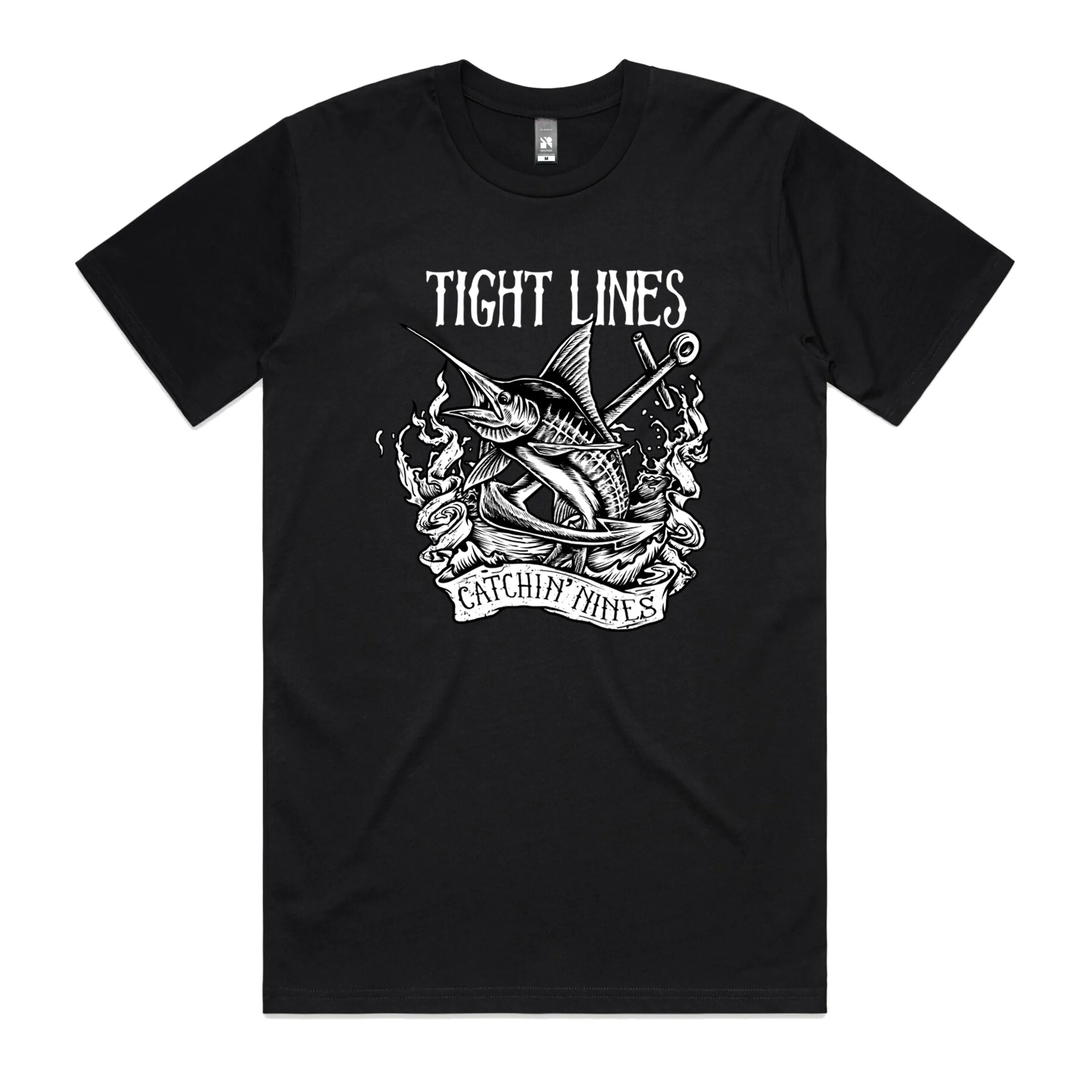 Tight Lines T-Shirt sold by Dr. Moose