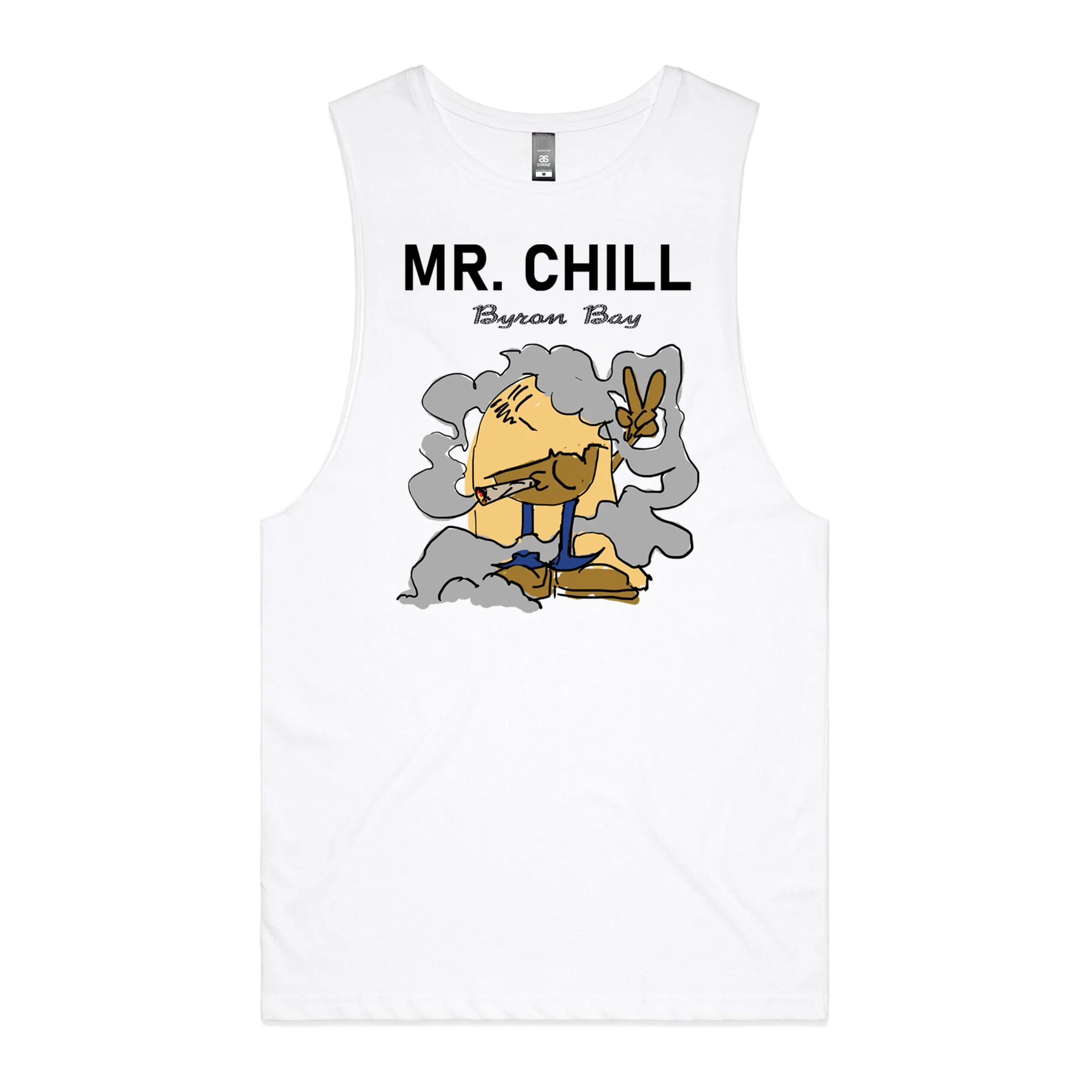 Mr. Chill Muscle Tee sold by Dr. Moose