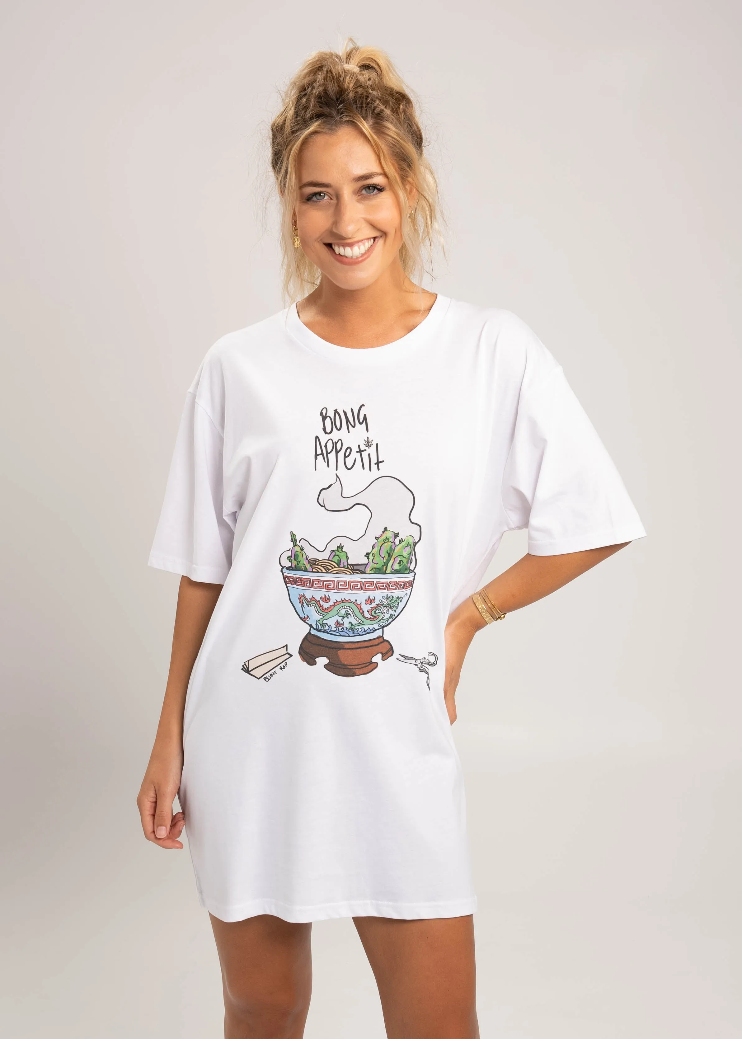 Bong Appetit T-Shirt sold by Dr. Moose product image thumbnail 2