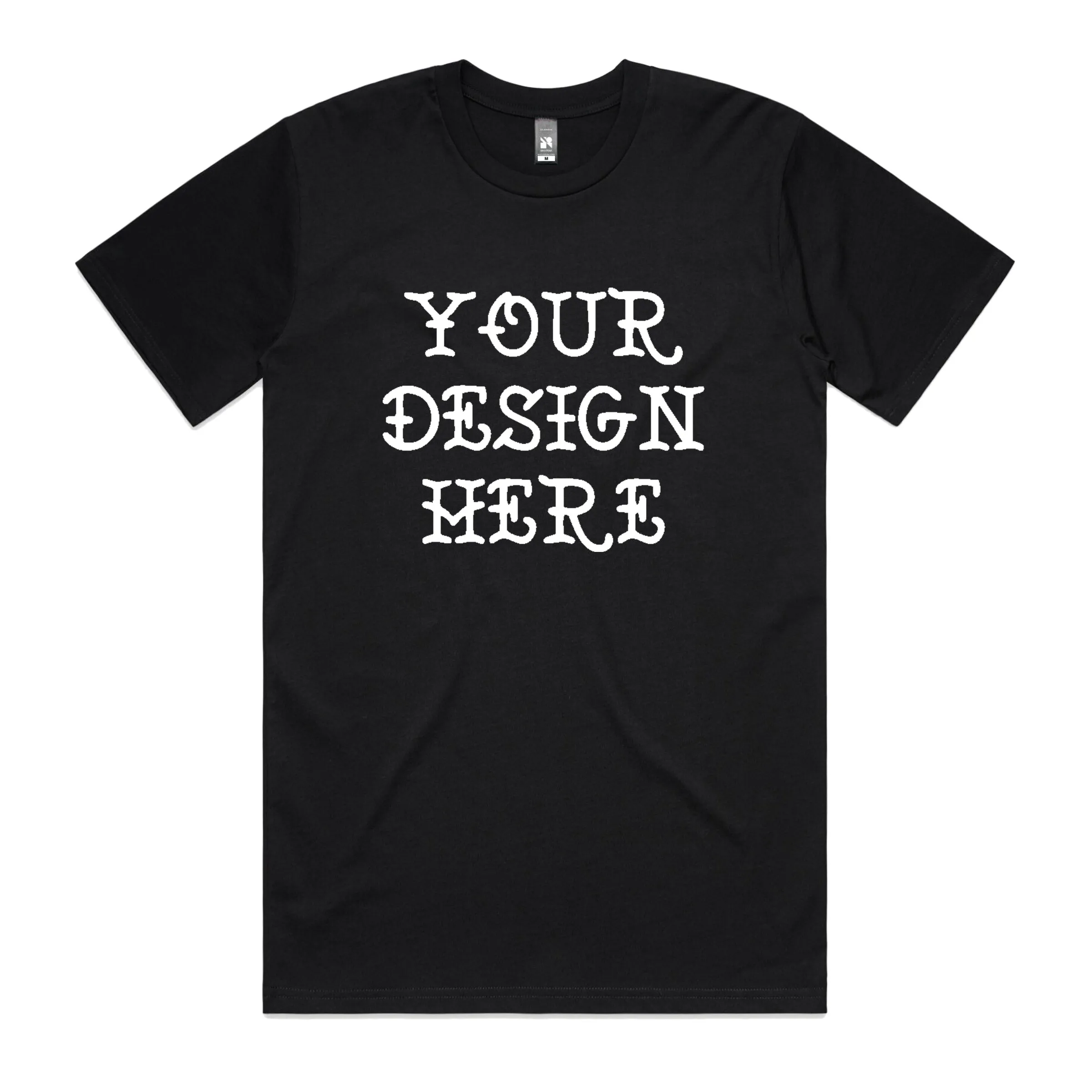 SIMPLE Custom Men's Tee sold by Dr. Moose product image thumbnail 2