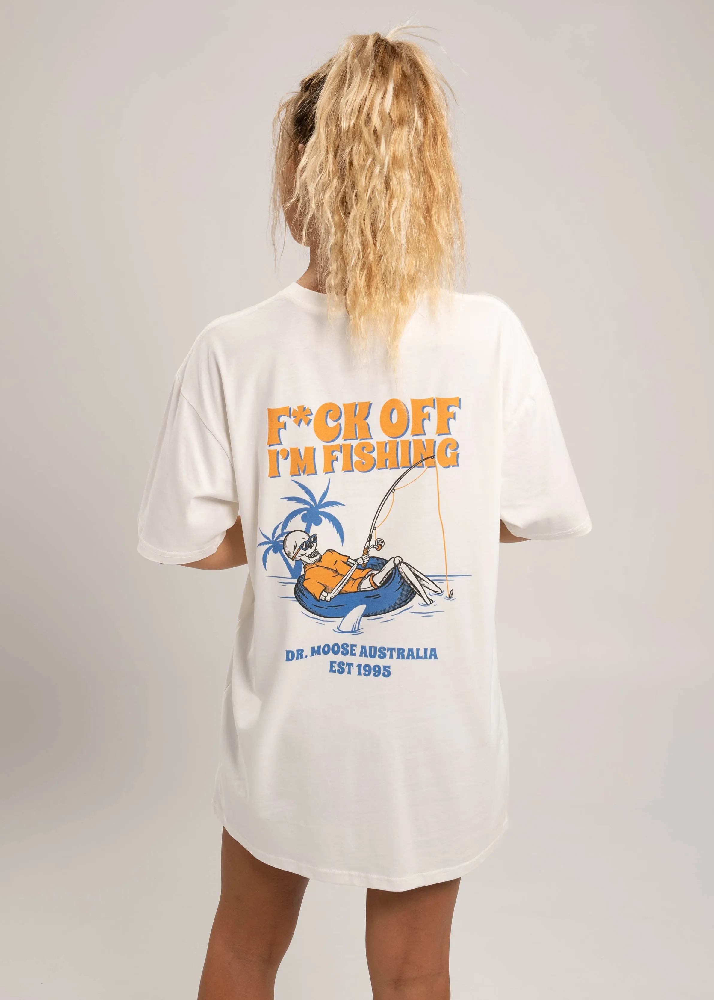 F Off I'm Fishing T-Shirt sold by Dr. Moose product image thumbnail 3