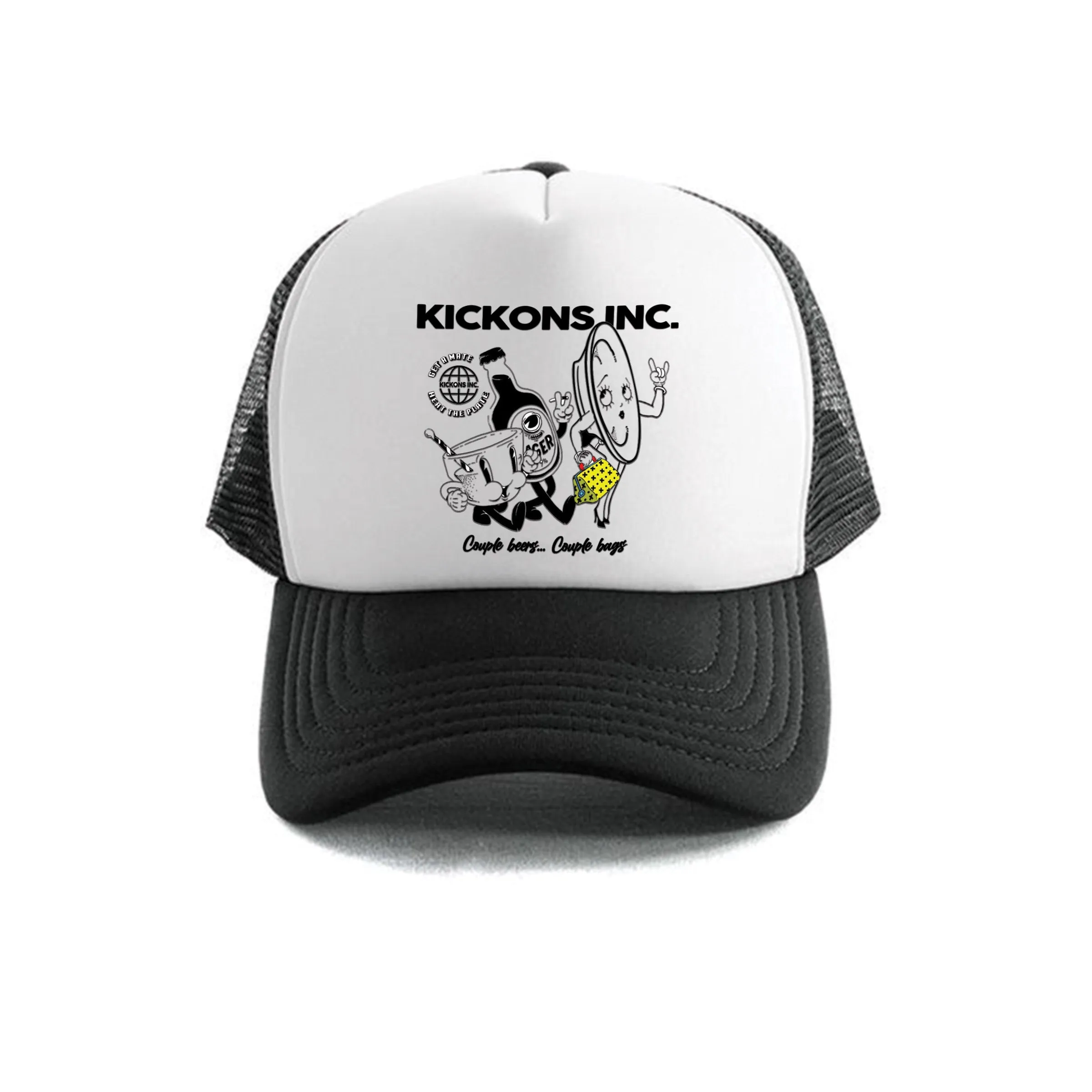 Kickons Plate Mate Trucker sold by Dr. Moose