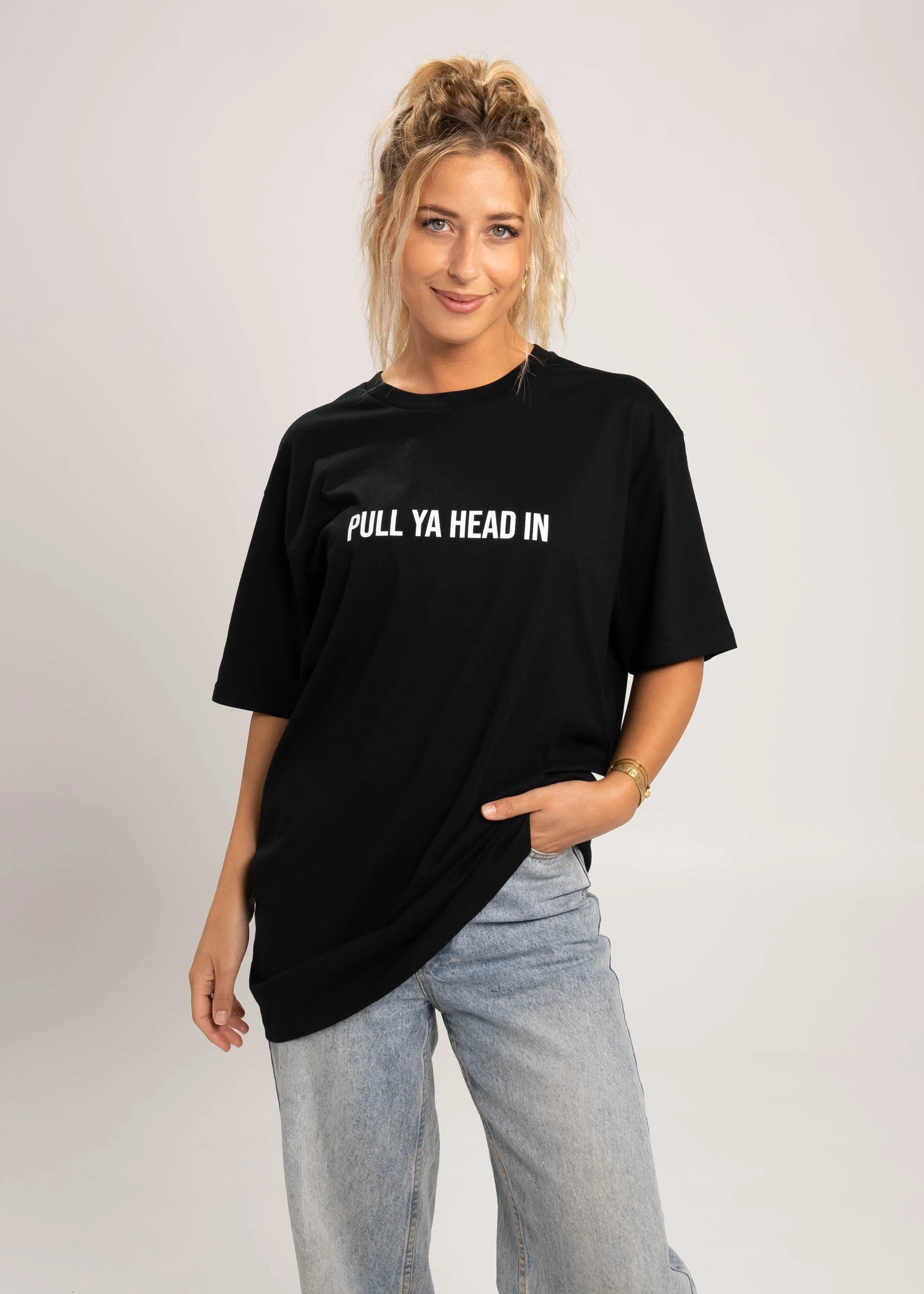 Pull Ya Head In T-Shirt sold by Dr. Moose product image thumbnail 2