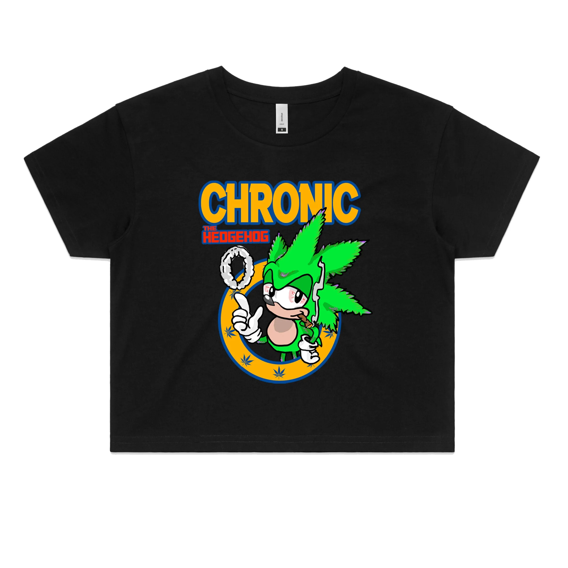 Chronic the Hedgehog Crop sold by Dr. Moose product image thumbnail 2