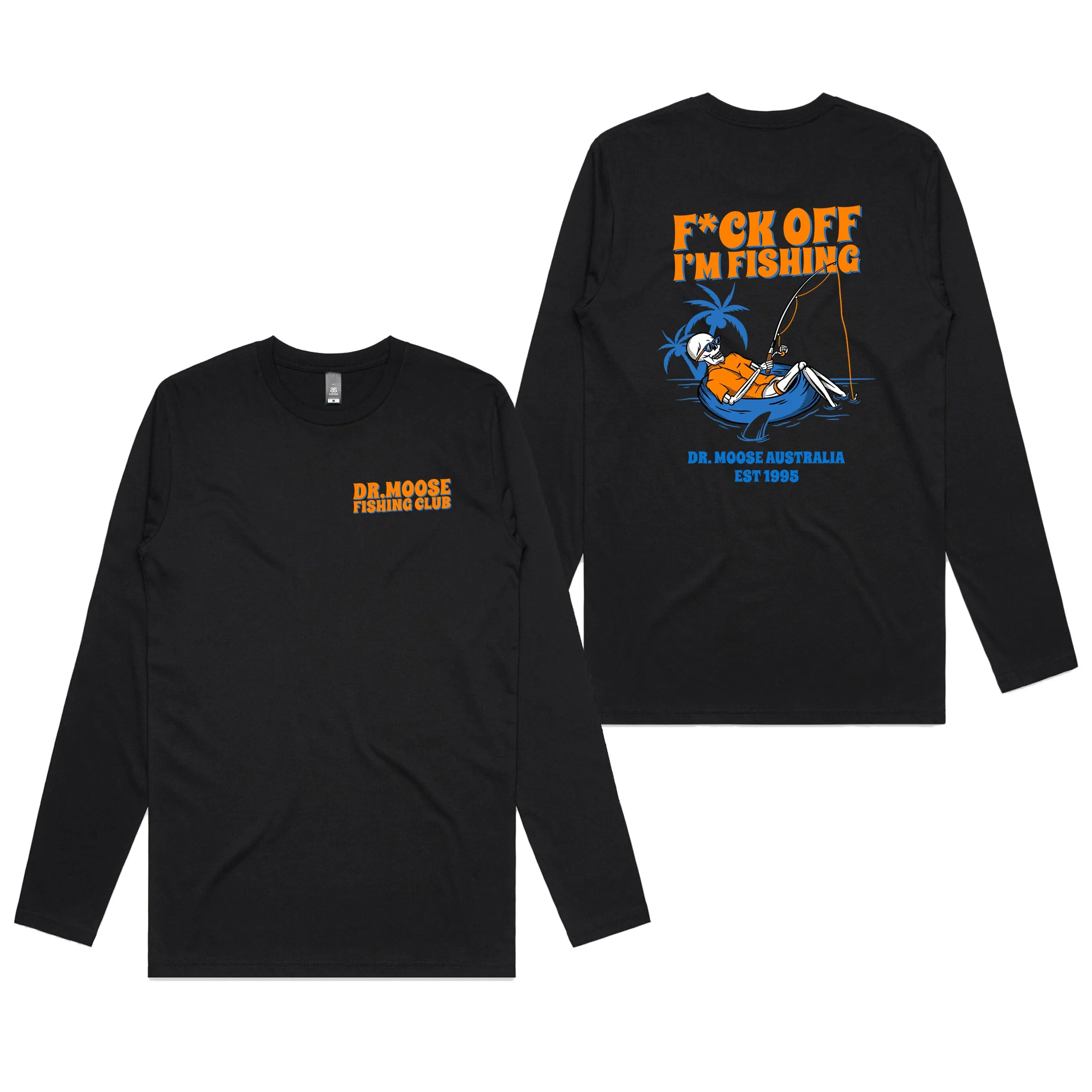 F Off I'm Fishing Longsleeve sold by Dr. Moose product image thumbnail 2