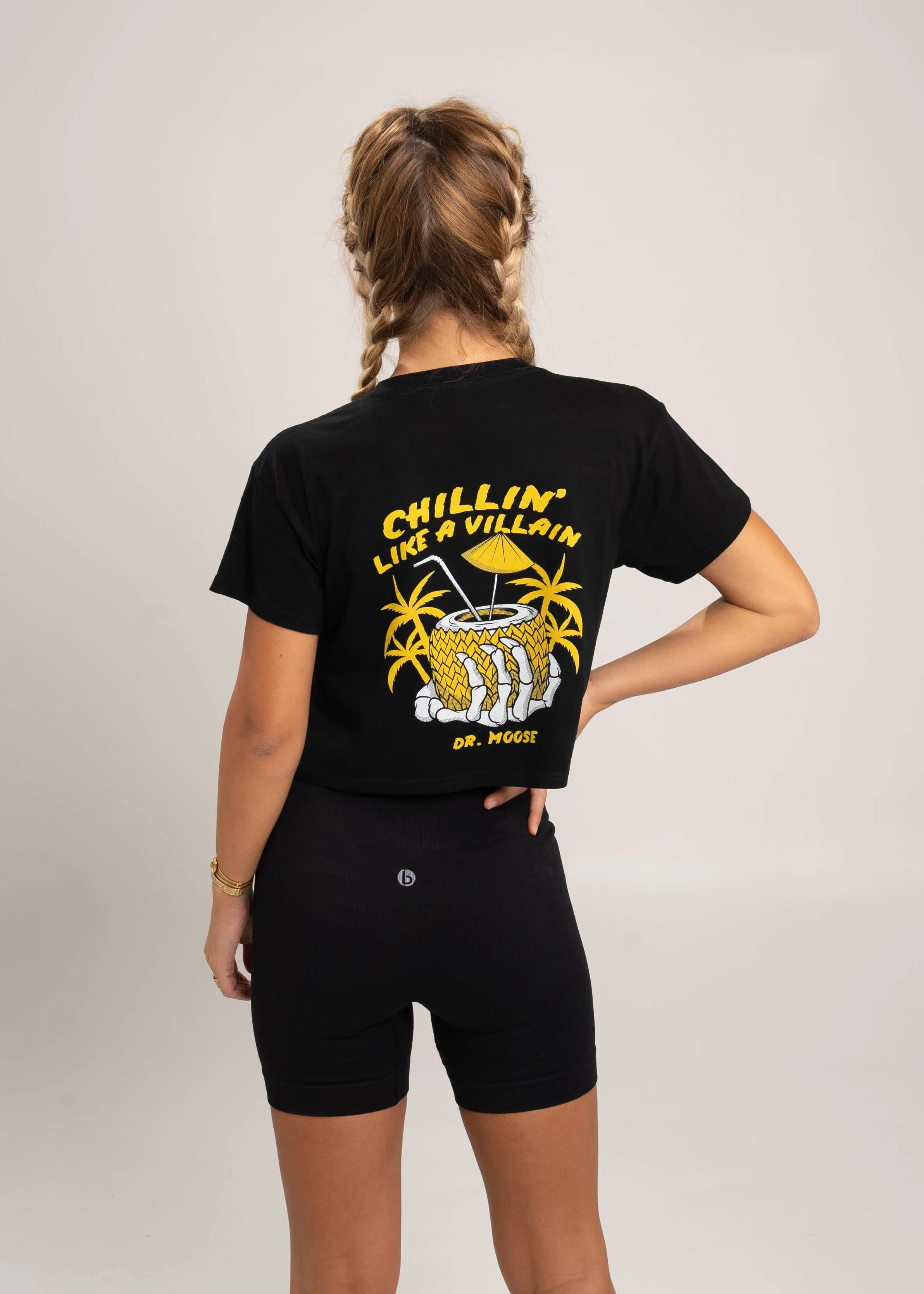 Chillin' Villain Crop sold by Dr. Moose product image thumbnail 3