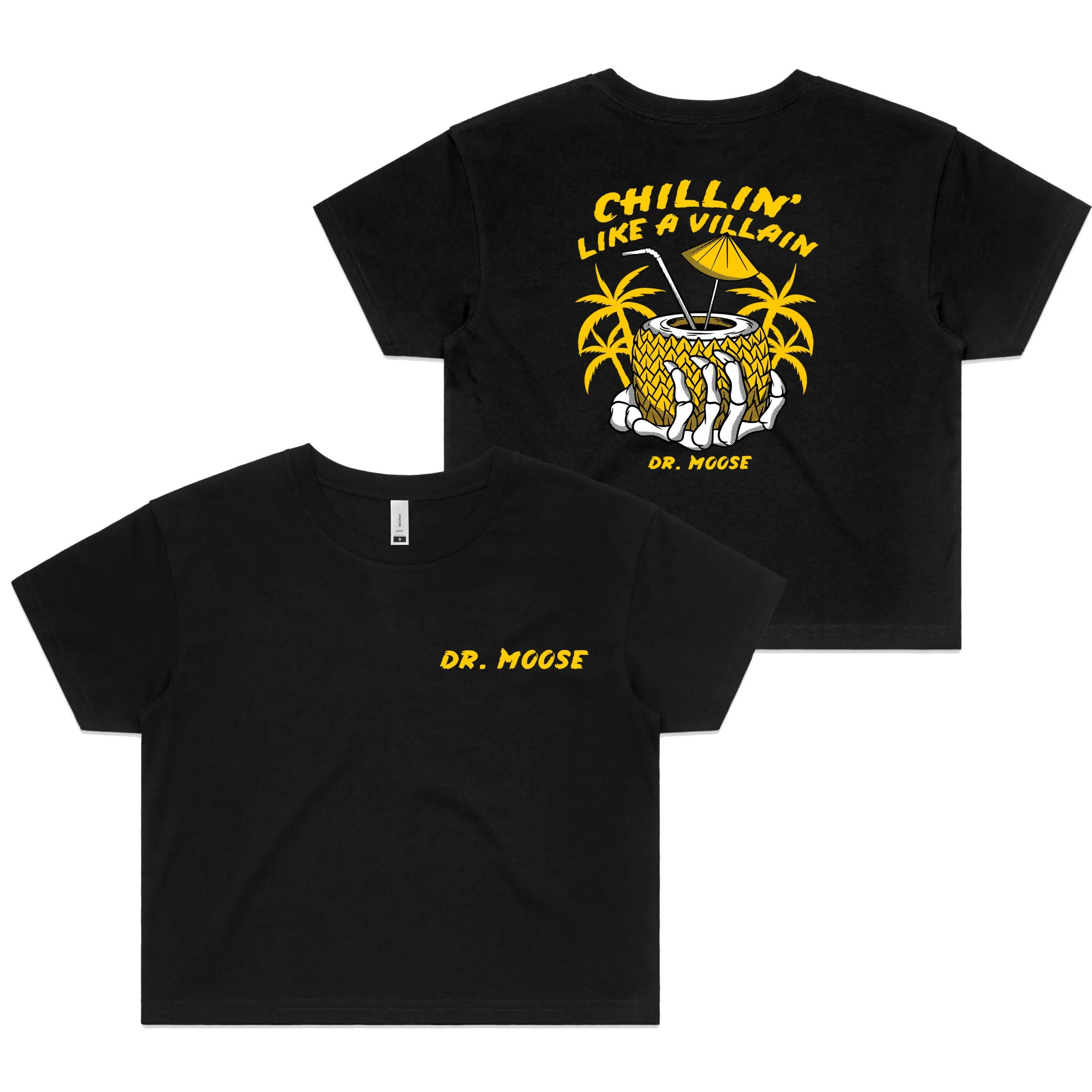 Chillin' Villain Crop sold by Dr. Moose product image thumbnail 5