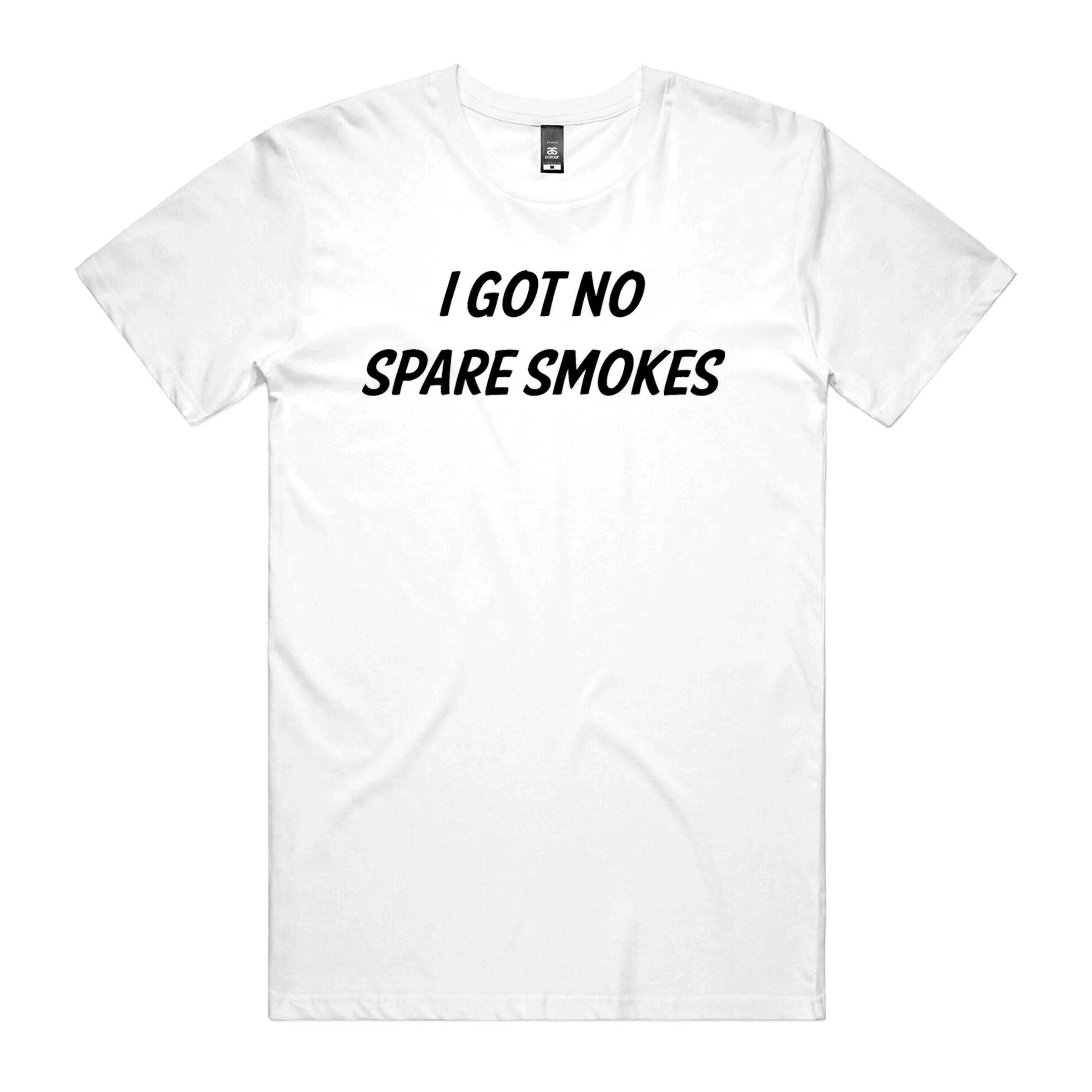 No Spare Smokes T-Shirt sold by Dr. Moose product image thumbnail 5