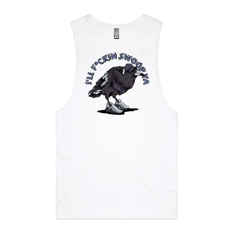 Swoop Ya Muscle Tee sold by Dr. Moose
