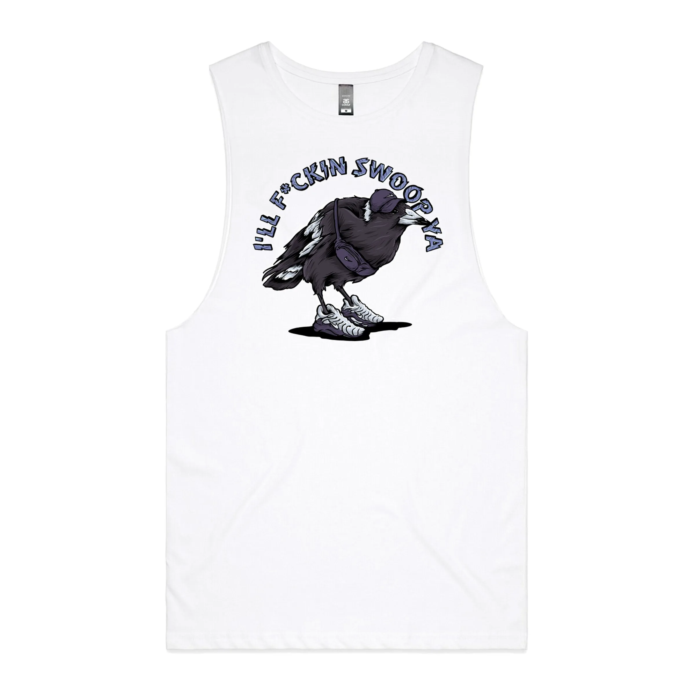 Swoop Ya Muscle Tee sold by Dr. Moose