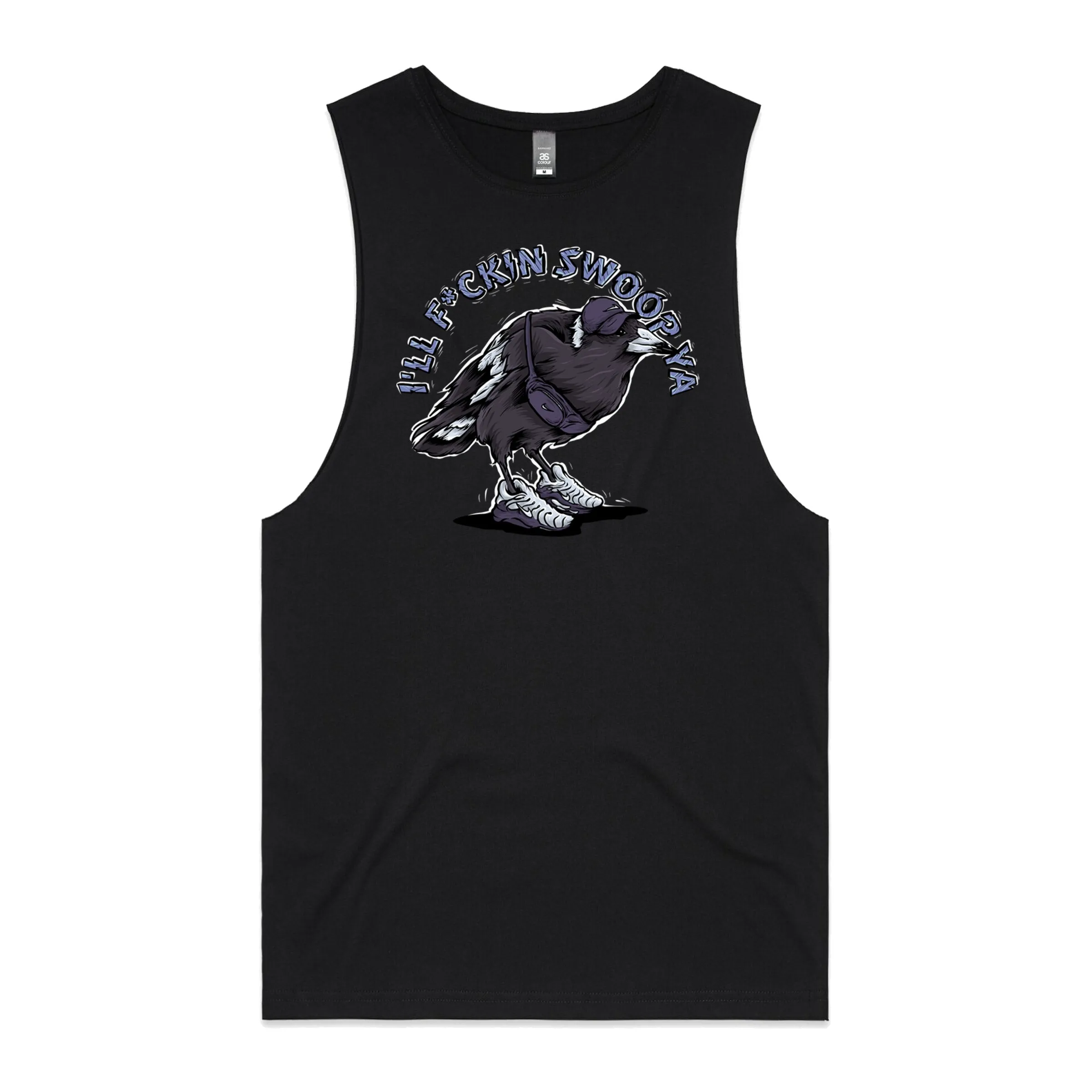 Swoop Ya Muscle Tee sold by Dr. Moose product image thumbnail 2