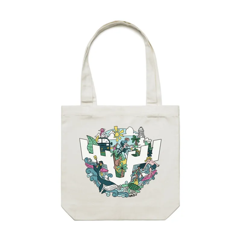 Dr.Moose X NAGU Antler Abundance Tote sold by Dr. Moose