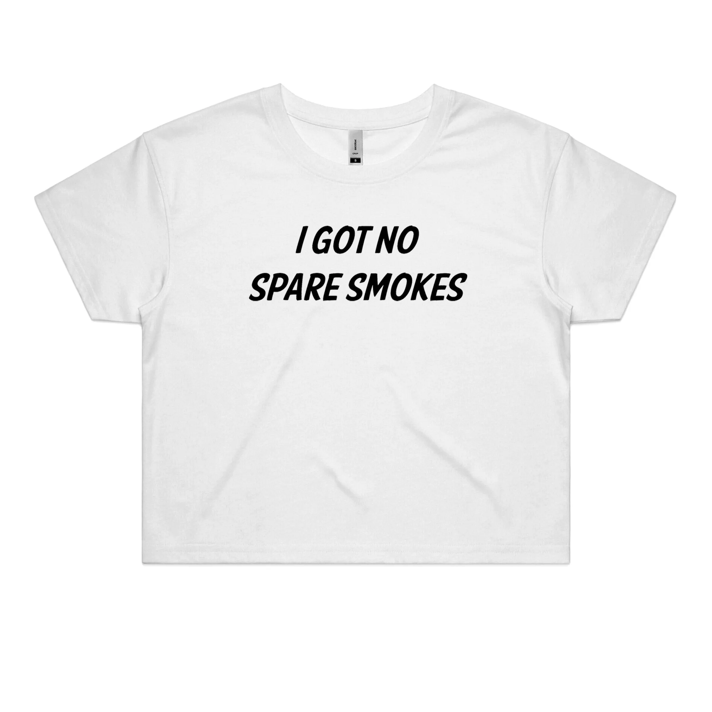 No Spare Smokes Crop sold by Dr. Moose product image thumbnail 2